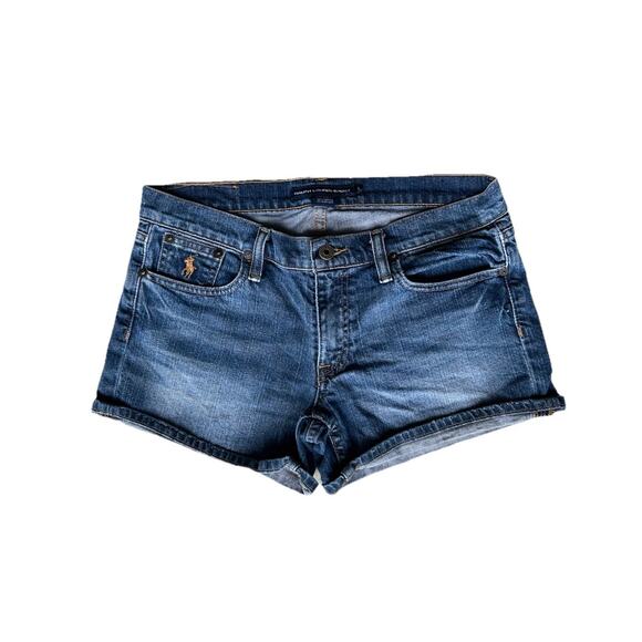 Ralph Lauren Sport Pants - Vintage Women’s Ralph Lauren Sport Blue Denim Jean Shorts Size 2